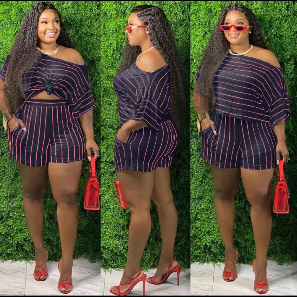 Two piece short set